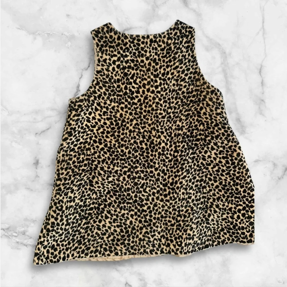 Baby Gap Toddler Girls Cheetah Animal Print Full Zip Dress Sz 6-12m